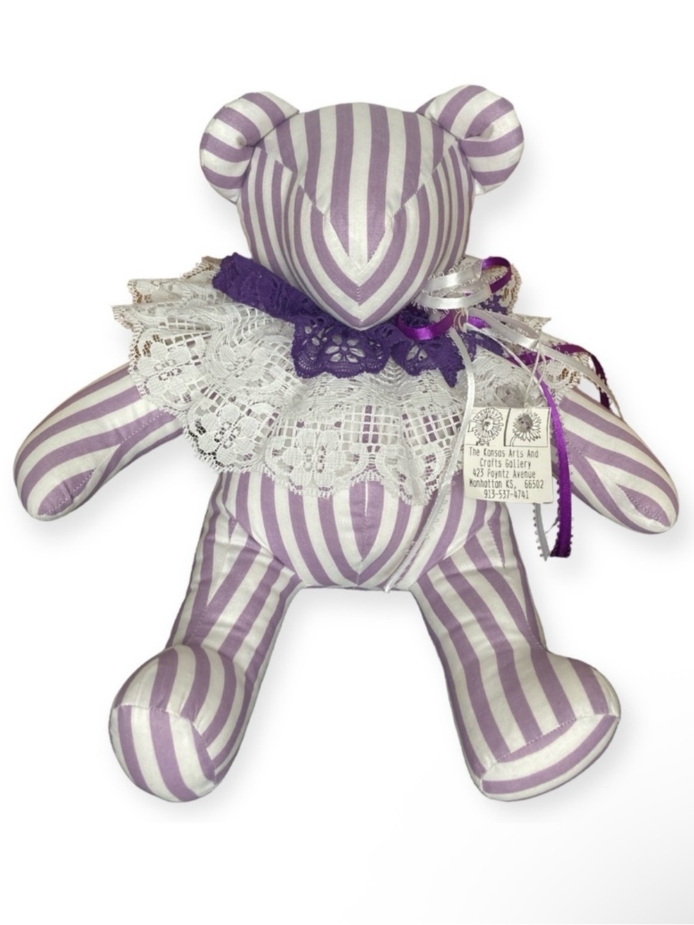 K-State Football Wildcats Collectible Kansas Arts & Crafts Gallery Bear